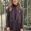 Blazer spilla fantasia Vicolo