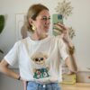 T-shirt teddy occhiali Susy Mix