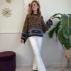 Pantalone a zampa in velluto Panna Tensione In 125 Best Seller No BLACK FRIDAY