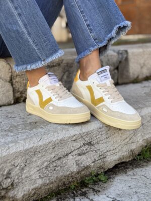 Victoria Seul pelle/camoscio AMARILLO-GIALLO 136