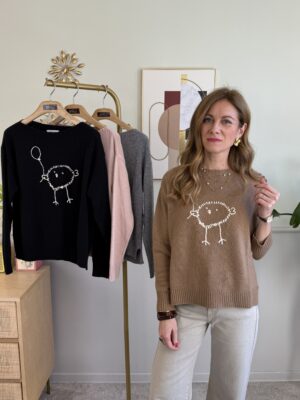 Pull ricamo e spacchetti Motel 006