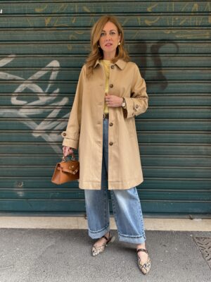 Trench cappa beige 7009