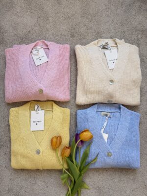 Cardigan basic 4 colori Susymix 660