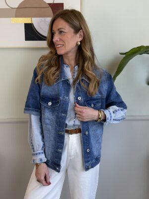 Giubbino di jeans a maniche corte Susy Mix 26