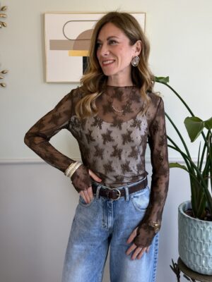 Sottogiacca in pizzo Moro trasparente SusyMix 511