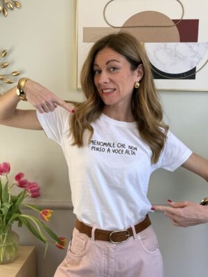 T-shirt "menomale che non penso" SusyMix 51