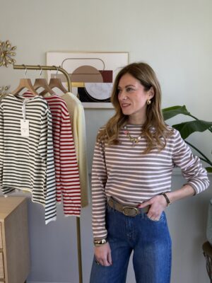 Maglia rigata manica lunga SusyMix 646