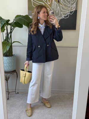 Trench  corto trapezio bluSusyMix 510