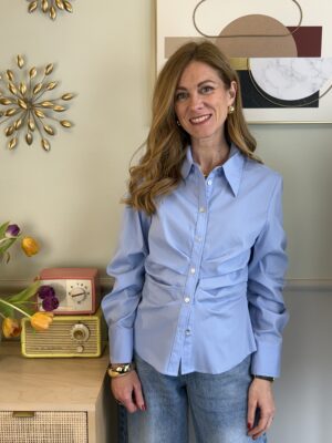 Camicia arriccio azzurra SusyMix 87A