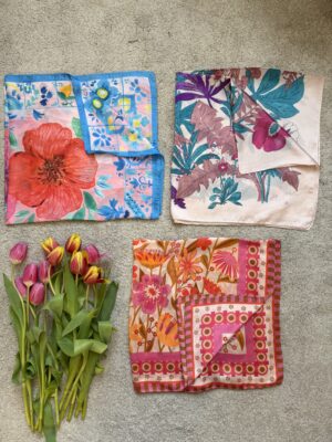 Foulard fiori