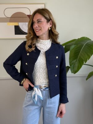 Giacchino crop Blu SusyMix 23