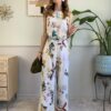 Jumpsuit maxi flowers SusyMix 45Z