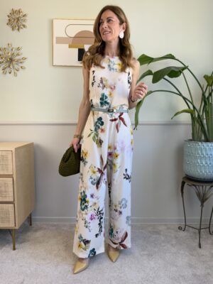 Jumpsuit maxi flowers SusyMix 45Z