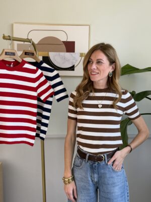 Girocollo rigata slim SusyMix 226