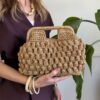 Clutch rafia punto riso Susy Mix 23