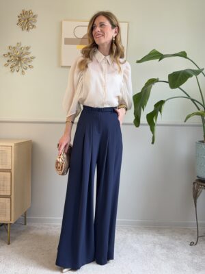 Panta gonna con pence Blu Imperial 628