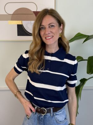 Polo rigata Blu SusyMix 631