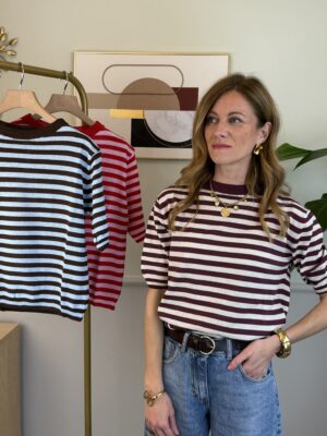 Maglia scatolina rigata SusyMix 286