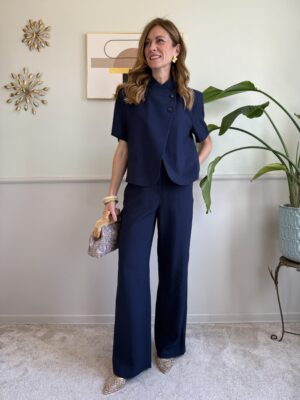 Panta palazzo HaveOne Blu 419