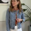 Giubbino di jeans taschina Molly 1587
