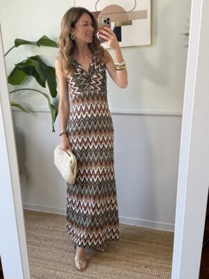 Abito chevron Susy Mix 364