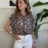 Shorts sfrangiato jeans BIANCO SusyMix 521