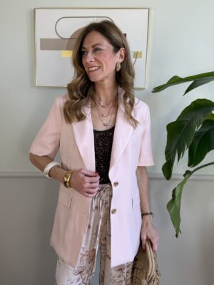 Giacca lunga Rosa SusyMix 385