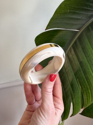 Breacciale rigido effetto avorio