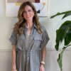 Camicia safari verde salvia Molly 957EP