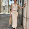 Set crochet top & gonna SusyMix 230 BURRO