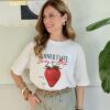 T-shirt over fragola SusyMix 49M