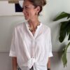 Camicia mussola di cotone HaveOne 387 BIANCA