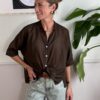 Camicia mussola di cotone HaveOne 387 MORO