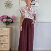 Panta gonna 100% lino SusyMix 126 FICO