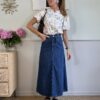 Gonna midi jeans 5 tasche 0EP