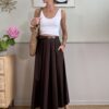Gonna in popeline leggero MORO SusyMix 91U