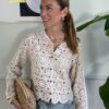 Cardigan corto crochet Santorini 005