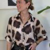Camicia nodo Cow print Susy Mix 203