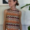 Canotta crochet a ondine Vicololo 225