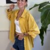 Camicia Summer Essential HaveOne 408 GIALLO