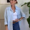 Camicia Summer Essential HaveOne 408 AZZURRO
