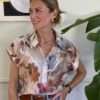 Camicia fiori acquerello SusyMix 76N
