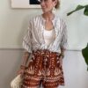 Shorts fantasia etnica base Coccio SusyMix 108