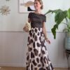 Maxi gonna Cow print SusyMix 494