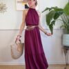 Set top vogatore & gonna balza HaveOne 317 Rosso india