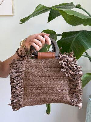 Borsa frange paper Susy Mix 109 MORO