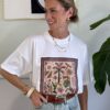 T-shirt over palme e giaguari Vicolo 087