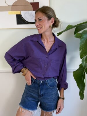 Camicia Summer Essential HaveOne 408 VIOLA