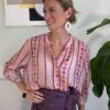 Camicia over rombi colorati HaveOne 045