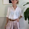 Shorts farfalla a righe Have One 154 BLUSH